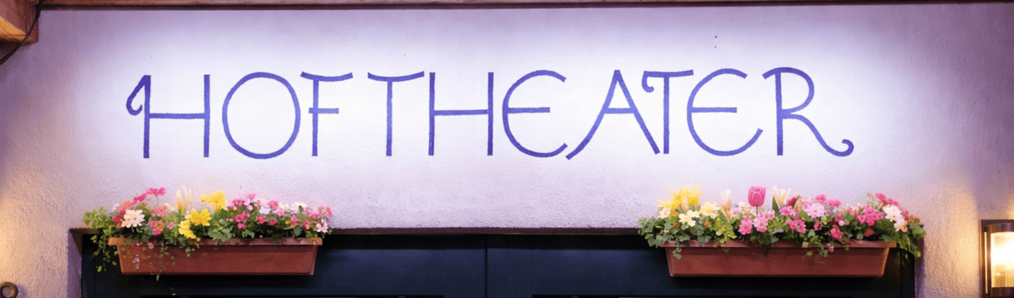 Hoftheater im Frühling