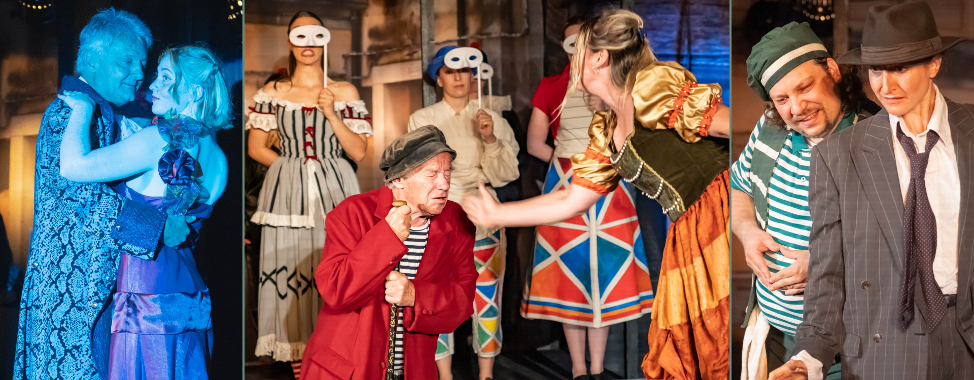 Zwei Diener und eine Nacht in Venedig - Maskenball im Hoftheater