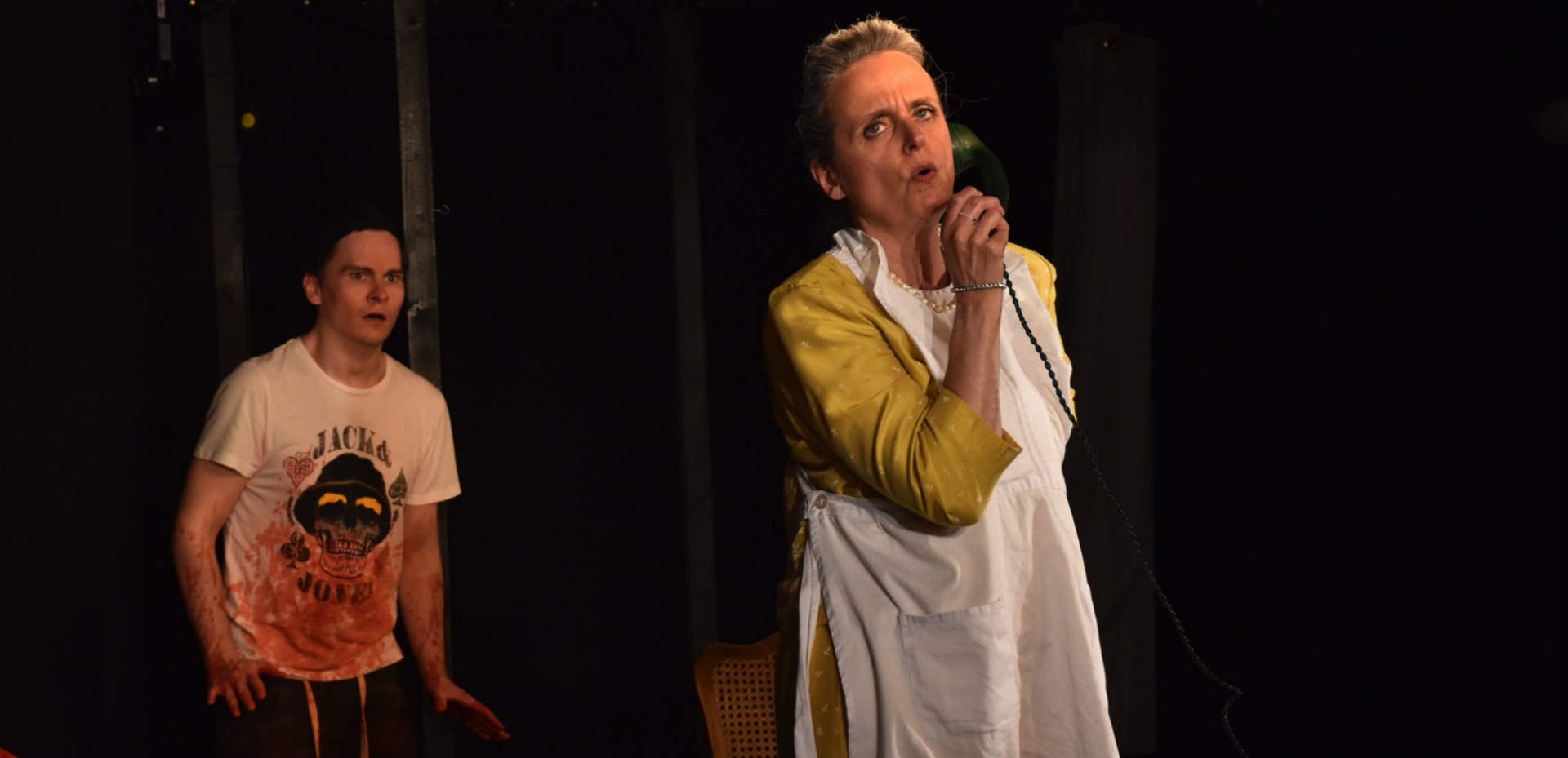 Gastspiel im Hoftheater-Bergkirchen, Kriminalkomödie