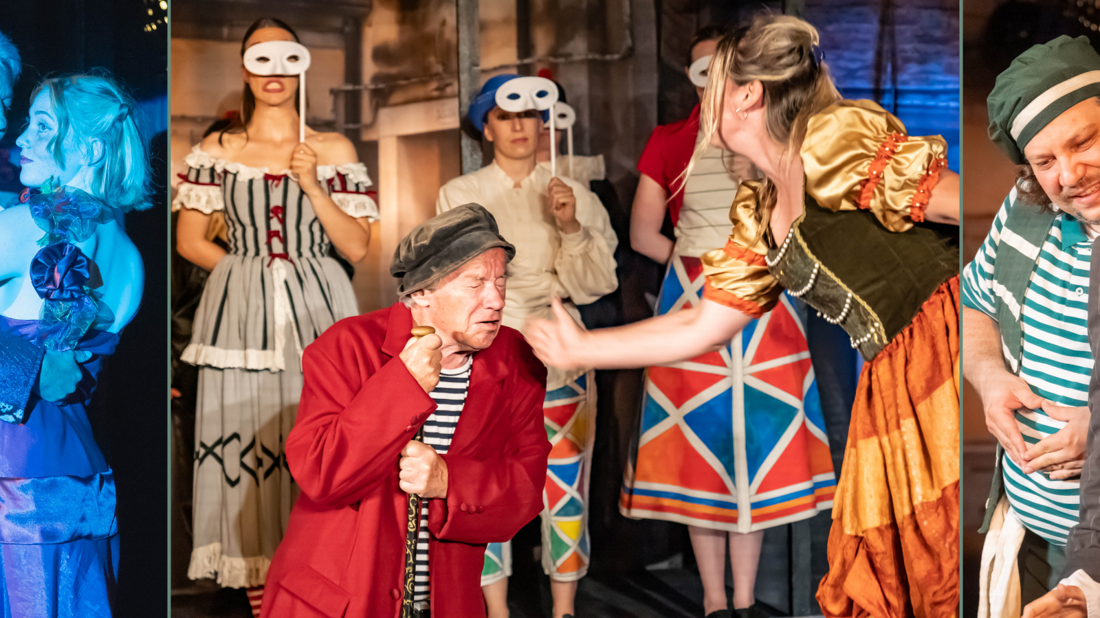 Zwei Diener und eine Nacht in Venedig - Maskenball im Hoftheater