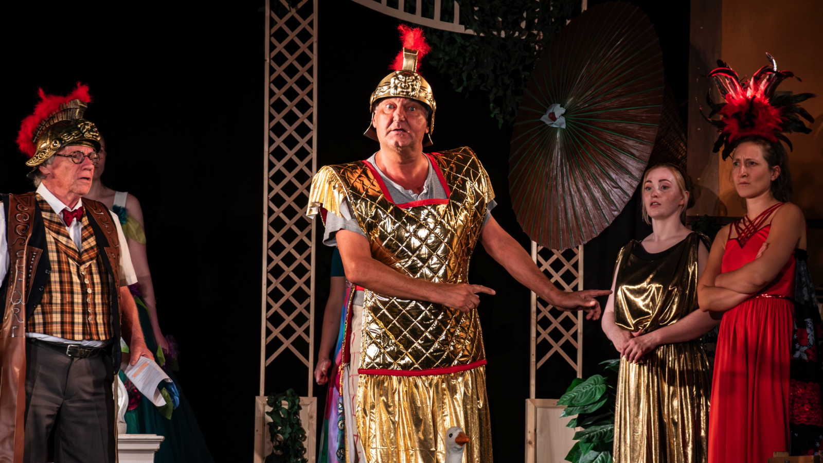 Raub der Sabinerinnen - Musikkomödie im Hoftheater Bergkirchen