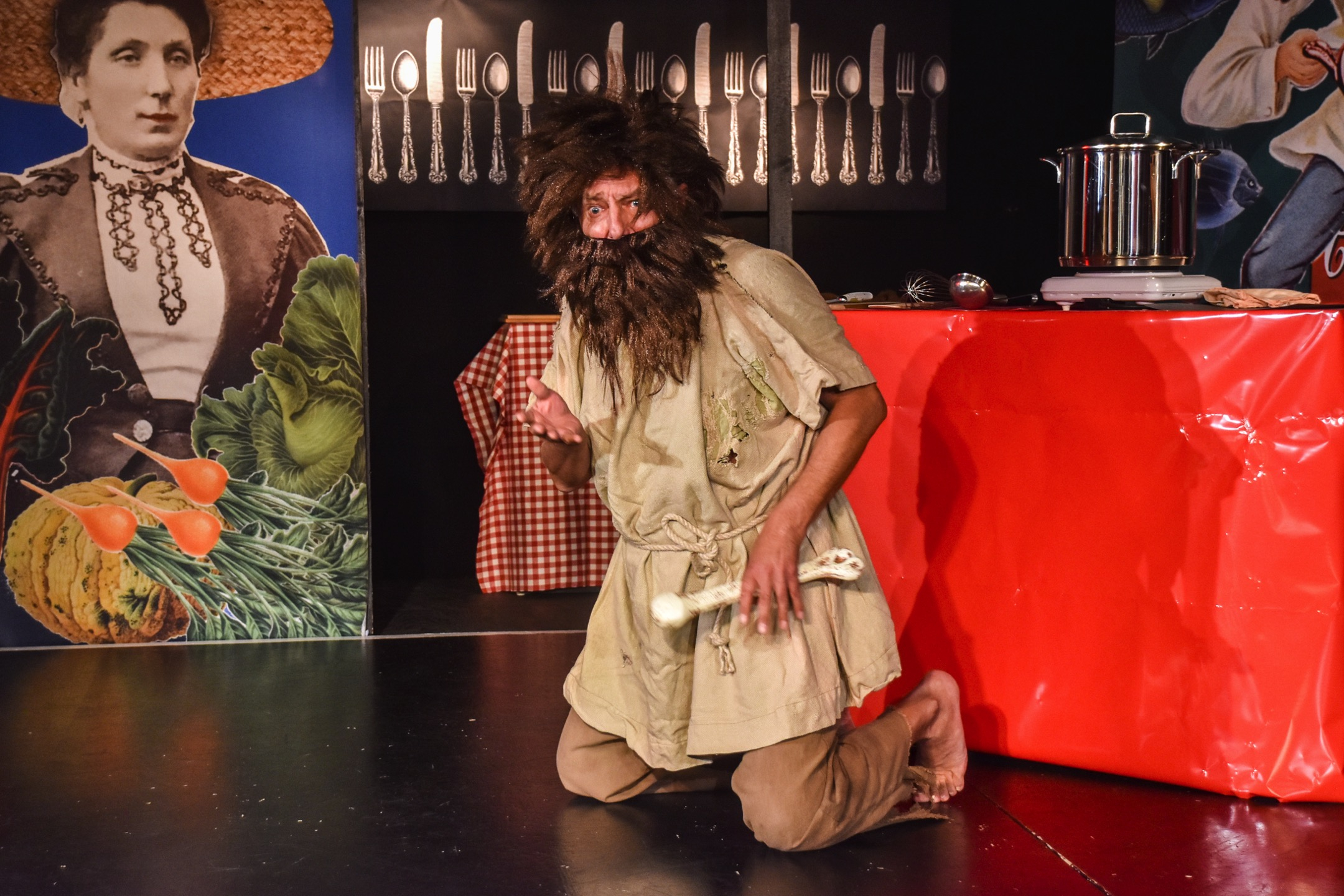 Oetzi im Hoftheater Bergkirchen - Mahlzeit!